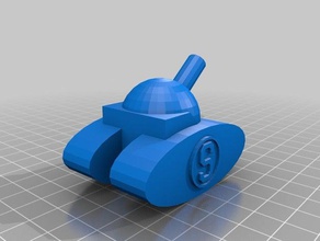 tank toy game accessories 3d print model - Mito3D