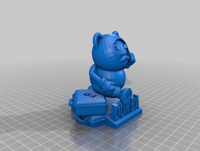 dorba fd çalıştırın heykeller gizmacci 3d print model - Mito3D