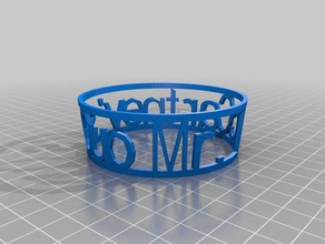 my cup sleeve kitchen dining customized 3d print model - Mito3D