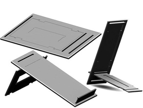 delgado universal soporte para la tableta 3d imprimibles accesorio diseño electrónica gadget modelo gradas útil 3d print model - Mito3D