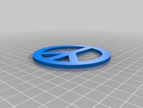 paz a arte personalizado 3d print model - Mito3D