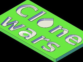 clone wars 3d printing 3d print model - Mito3D