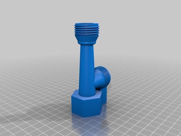 venturi hand tools pump 3D print model - Mito3D