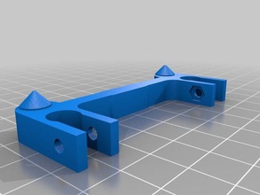 rostock board holder 3d printer parts 3d print model - Mito3D
