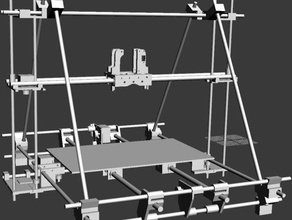 makerap other 3d printer ball chain build platform cnc machine experiment extruder heated mendel reprap robot tool 3d print model - Mito3D
