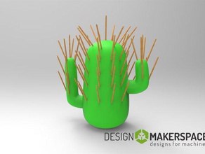 cactus palillo de dientes cocina comedor 3d print model - Mito3D