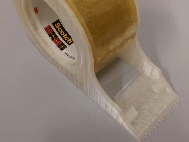 viski ambalaj bant dağıtıcı araçlar 50mm tutucu koli bandı scotch tape nakliye kargo 3D print model - Mito3D