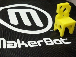 swiss cheese chair 3d printing 3d print model - Mito3D