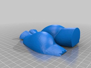 my customized ass scans replicas 3d print model - Mito3D