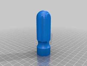 5mm drill bit handles tools customized 3d print model - Mito3D