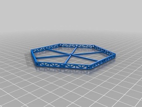 holder game board hexes toy accessories 3d print model - Mito3D