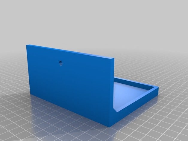 wallshelf little shelf wandregal regal organization shelv shelving 3D print model - Mito3D