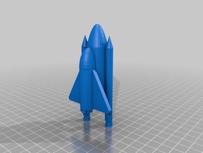 la navette spatiale modèles 3d print model - Mito3D