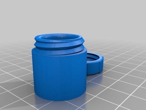 rosca contenedor 3d impresión 3d print model - Mito3D