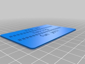 mon texte personnalisé et à la carte organisation 3d print model - Mito3D