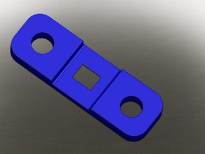 led strip brace mount electronics light 3d print model - Mito3D