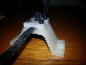 y-axis belt mount mendelmax 15 3 d Drucker Teile 3d print model - Mito3D