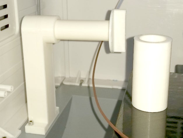 flashforge dreamer large spool holder 3d printer parts filament mount stand 3D print model - Mito3D