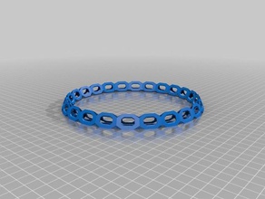 funky pulsera pulseras 3d print model - Mito3D