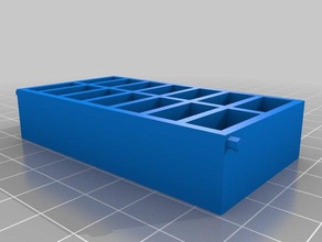 meu personalizada caixa de pílula 20x10x15 contentores 3d print model - Mito3D
