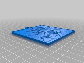 jack iskelet lithopane 2d sanat özelleştirilmiş 3d print model - Mito3D