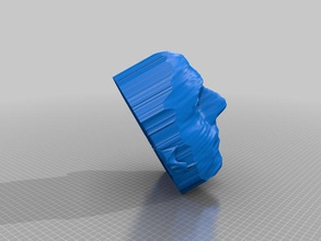 charles edward pax people flattr head face 3d print model - Mito3D