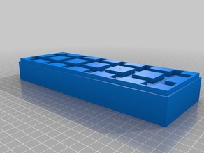 6x2 er32 collet box parts customized 3d print model - Mito3D