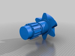 propeller 3d printing helical gear 3d print model - Mito3D