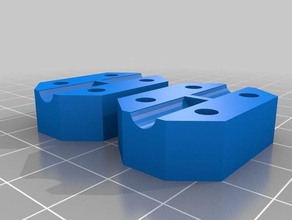 prusai3 eje de acoplamiento 3mmbolt 3d la impresora partes personalizado 3d print model - Mito3D