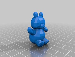 teddy los animales 3d print model - Mito3D