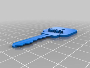 mon personnalisés d'une clé copiera sc1 ménage 3d print model - Mito3D