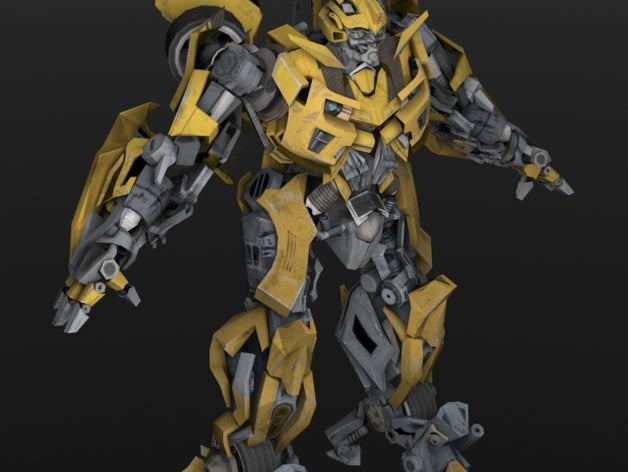 trafo ıv bumblebee 3d modelleri Robotik aksiyon figürü robotlar 3D print model - Mito3D