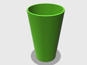 cupbucket food drink water cup 3d print model - Mito3D