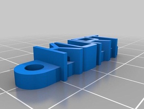 kurt organización personalizado 3d print model - Mito3D