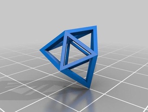 my customized convex polyhedra 004 math art 3d print model - Mito3D