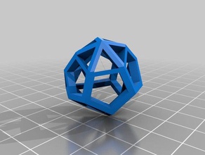 meu personalizados poliedros convexos 006 matemática arte 3d print model - Mito3D