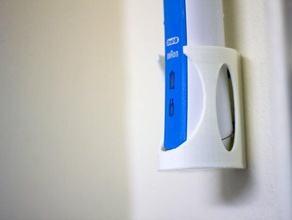 wall holder braun oral-b professional care 1000 bathroom 3d print model - Mito3D