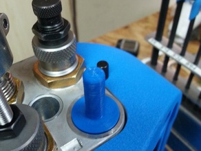 reloading case gauge holder tool holders boxes 40sw 9mm dillon rcbs 3d print model - Mito3D
