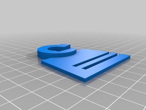 legame semplice gancio organizzazione 3d print model - Mito3D