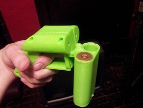 airsoft double-barrel shotgun mechanisch ist Spielzeug 3d print model - Mito3D
