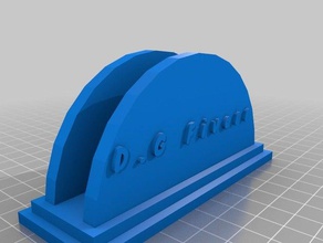 mi personalizados servilletero 3 hogar 3d print model - Mito3D