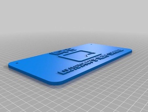 wafb news channel signs logos customized 3d print model - Mito3D