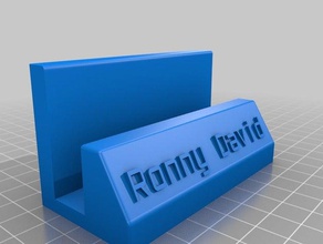 3ds card holder rdg art tools customized 3d print model - Mito3D