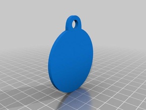 140 dog tag pets customized 3d print model - Mito3D