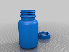 my abs juice bottle containers customized 3d print model - Mito3D
