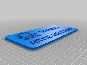 il mio personalizzato improvedsign i segni loghi 3d print model - Mito3D
