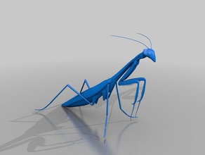 preying mantis animals 3d print model - Mito3D