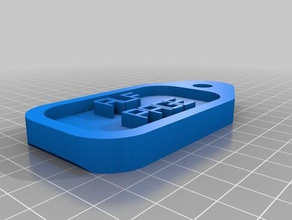alf página keytag outros personalizado 3d print model - Mito3D