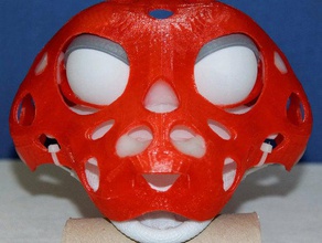 fursuit- puppet-head base version 15 animals cat fursuit-head headbase mask robot skull 3d print model - Mito3D