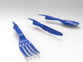 cappuccio della penna posate cucina pranzo 3d print model - Mito3D